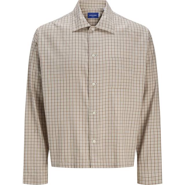 Jack & Jones Wide Fit Skjorte Neutral