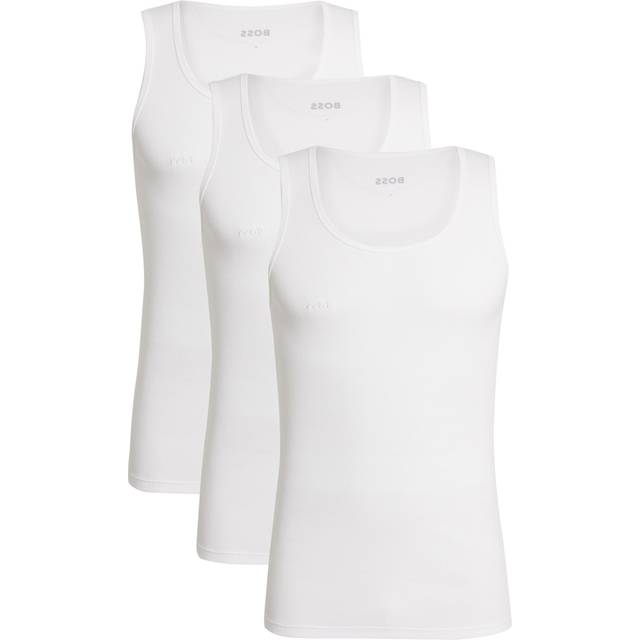 BOSS Tanktop3P Ribclassic |White |L