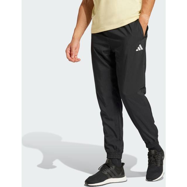 adidas Sportswear Mens Essentials Small Logo Stanford Tracksuit Bottoms - Green, Olive Strata/Black, Size Xl, Men - XL