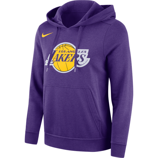 Los Angeles Lakers Club Women's Nike NBA Fleece Pullover Hoodie - Purple - Cotton/Polyester - S (UK 8&#x2013;10)