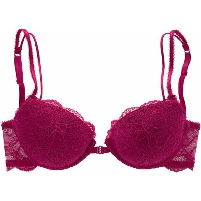 LASCANA Underwired Push-Up Bra - Red