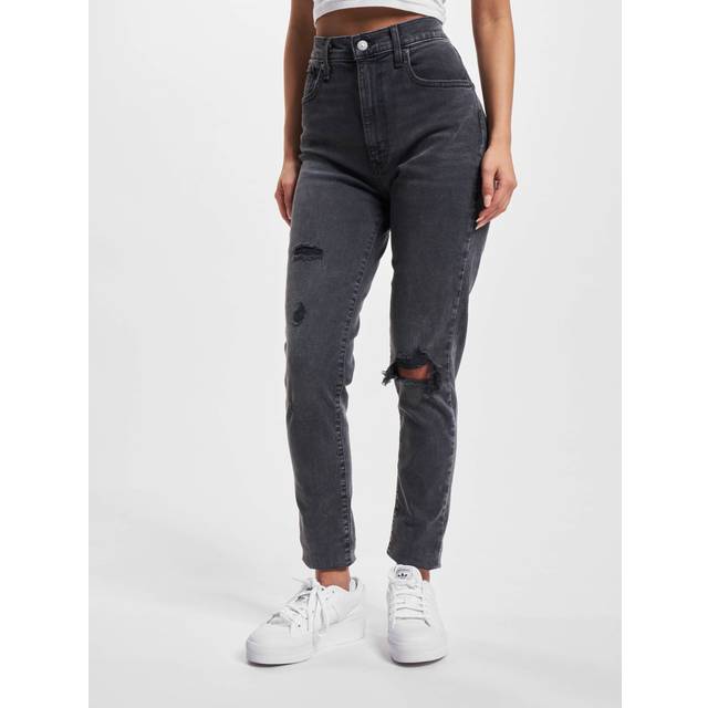 Levi's Mile High Super Skinny Destroyed Effect Jeans - Denim