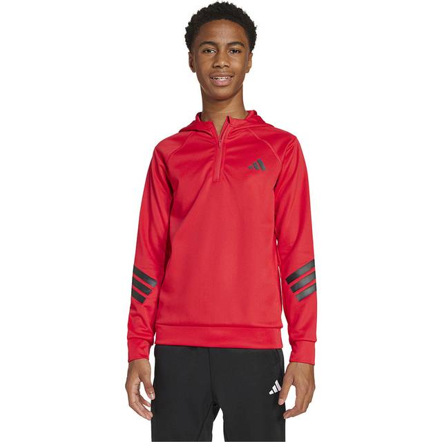 adidas All Sports NXT Hoodie Kids, Red, Size 7-8 Years - 7-8 YEARS