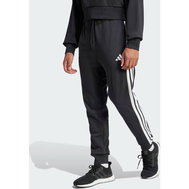adidas 3 Stripes Fit Tech Pants Träningsbyxa Herr Storlek XL Färg grå
