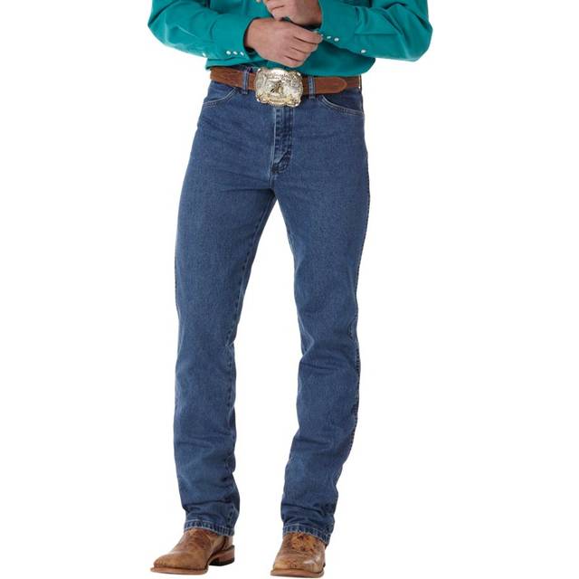 Wrangler Men's Cowboy Cut Slim Fit Jean  Stonewashed  31W x 36L