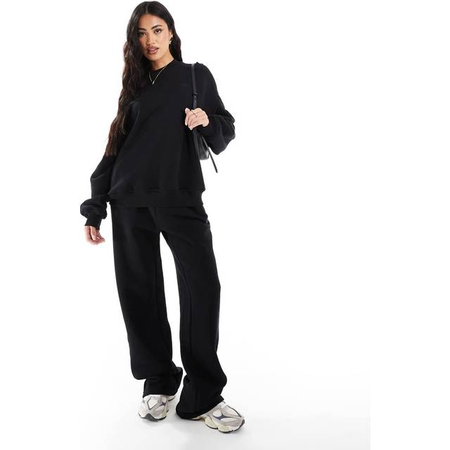 Laundered Classics Straight Leg Joggers - Washed Black