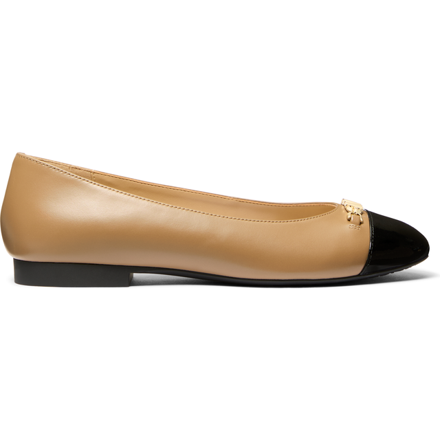 Ballerines Rebecca en cuir - Beige - 6.5