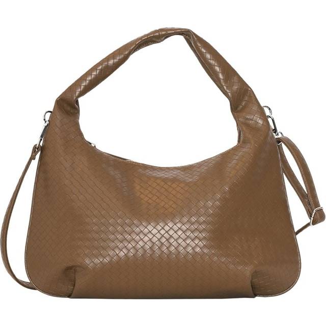 Noella - Taske - Peony Hobo Bag - Timber Brown