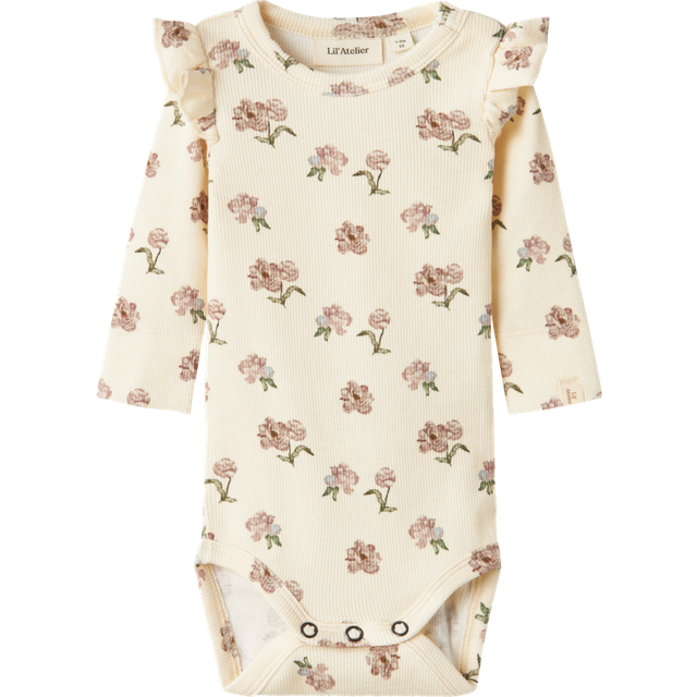 Name It Baby Long Sleeved Romper - Turtledove