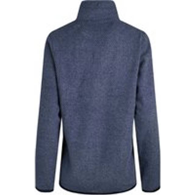 Odina 1/4 Zip Zig Zag Fleece - Dark Blue - 20