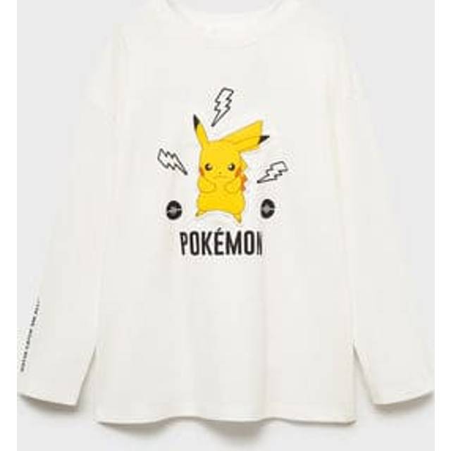 Pokemon t-shirt off white - Kids - 5-6 years - MANGO KIDS - Off White