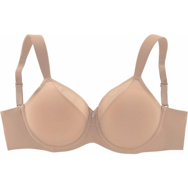 Triumph Womens True Shape Sensation High Apex Bra - Beige Polyamide - Size 38D