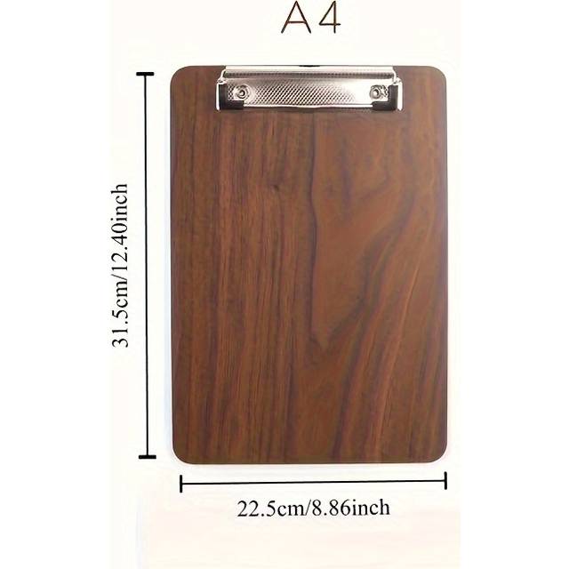 TEMU Wooden A4 Clipboard For Papers, Files, Menus, And , Perfect