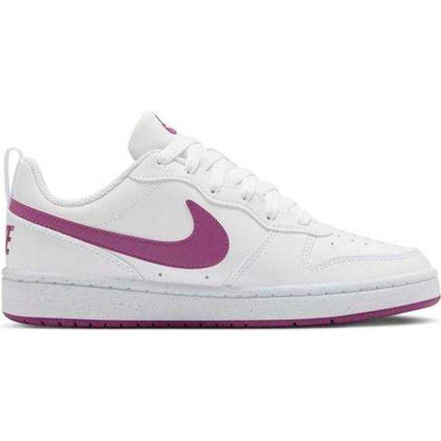 Nike Court Borough Low Recraft, sneakers, GS, vit, Vit lila, 36 EU