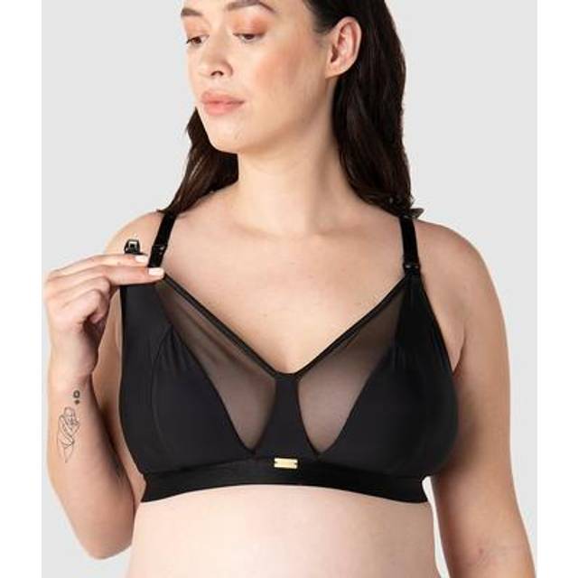 Hotmilk Flawless Soft Cup Nursing Bra, Black