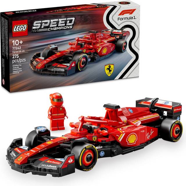 LEGO Ferrari SF-24 F1 racingbil