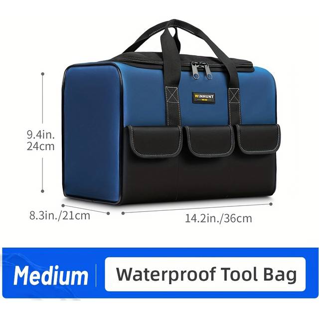 TEMU Tool Bag With Closure, Multi-functional Leg Holster Suitable For Electricians, Diy Projects, Auto Repair, And Accessories