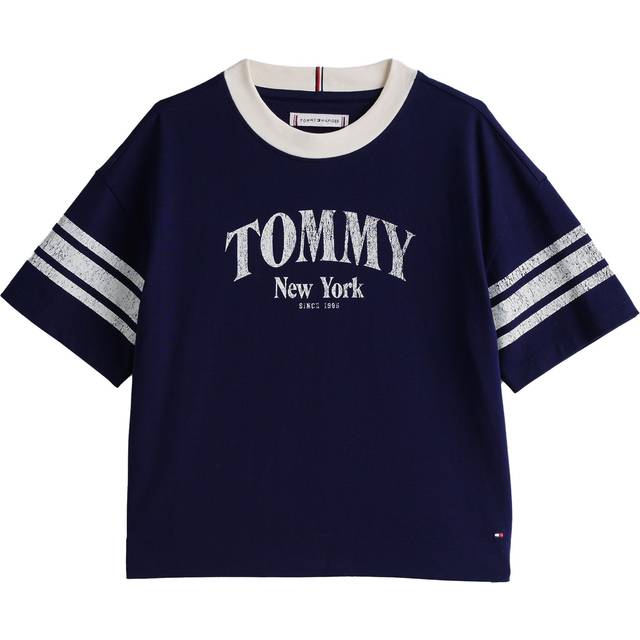 Colour-Blocked Crew Neck T-Shirt