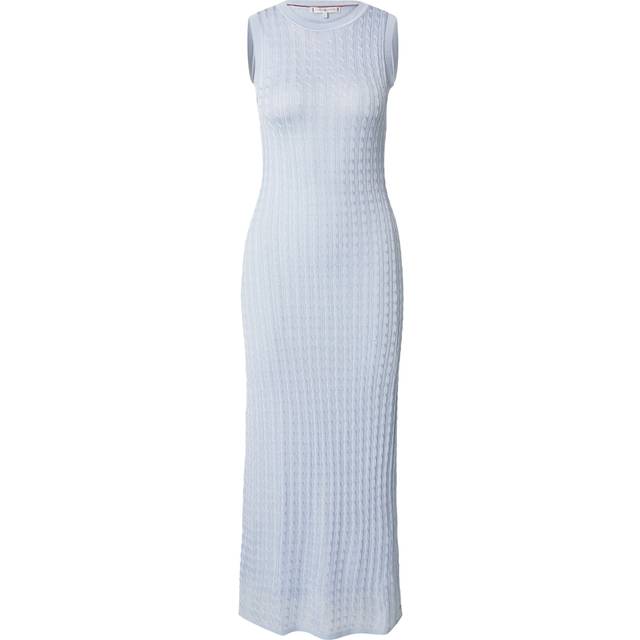 Slim Maxi Cable Knit Dress