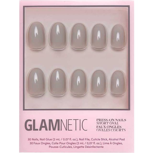 Glamnetic - Press On - Pure Gray