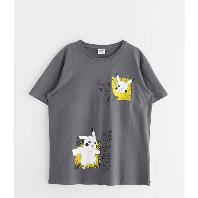 LINDEX T Shirt Pokemon |Grå |170