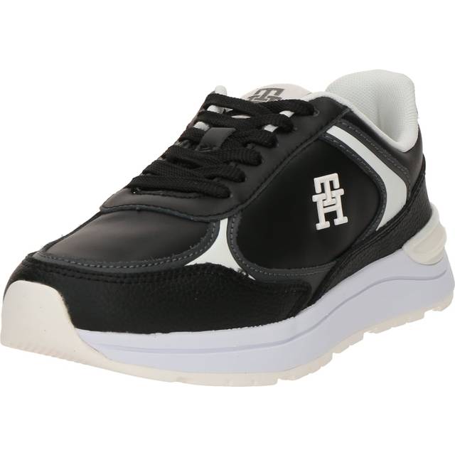 TOMMY HILFIGER Casual Fashion Runner Lthr |Svart |40