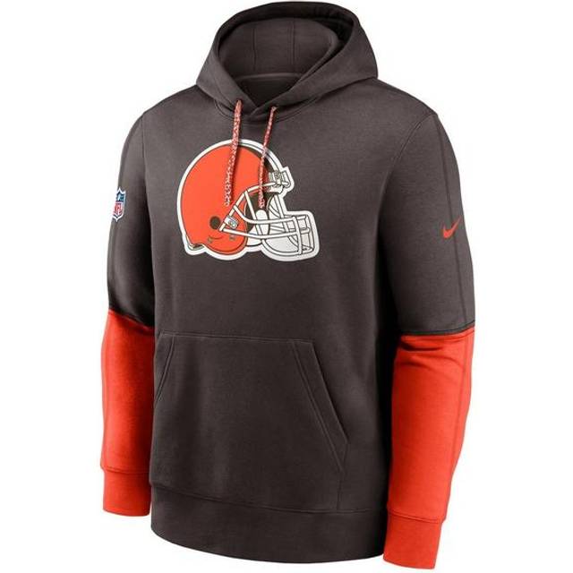Cleveland Browns Nike Sideline Club Hoodie Team Issue - Mens
