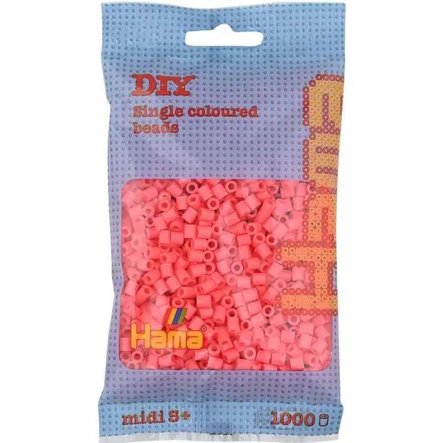 Midi Beads 1000 pcs Pastel red