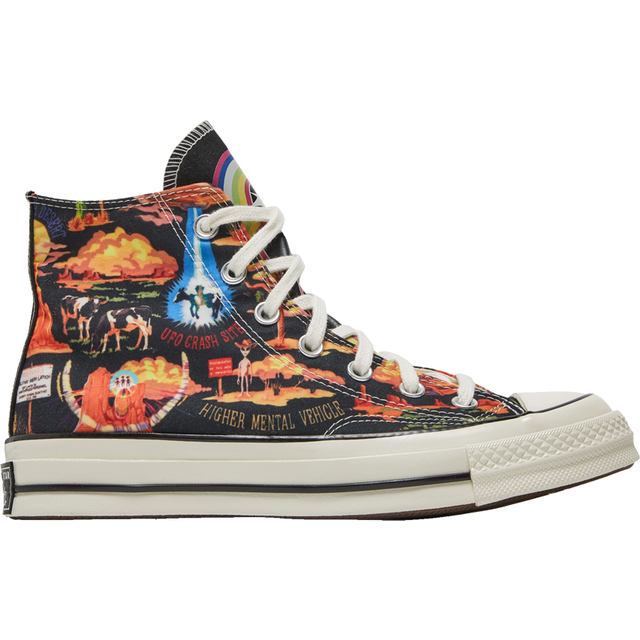 Converse Chuck 70 High 'Twisted Resort - UFO Crash Site' 167761C - Black/Multi/Egret - 7.5