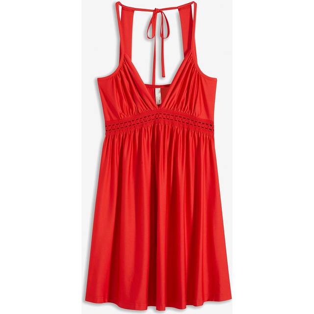 bonprix Jersey Slip Dress - Bright Red