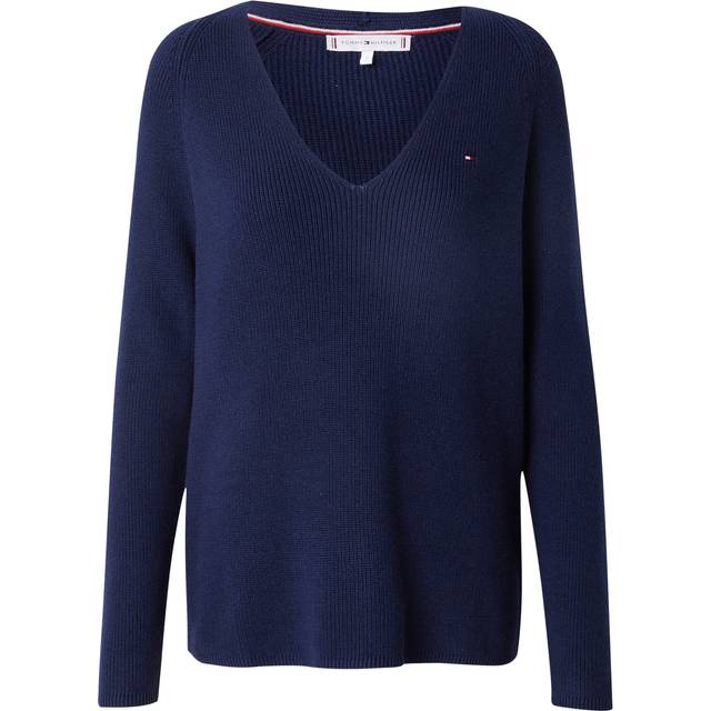 Cable Knit V-Neck Jumper