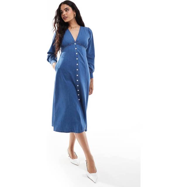 Nobody's Child Shannon Mini Dress - Denim - 18