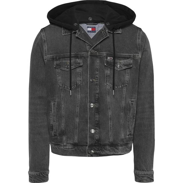 Jacket Tommy Jeans Hooded Ryan Regular Trucker Jacket Denim M (M)