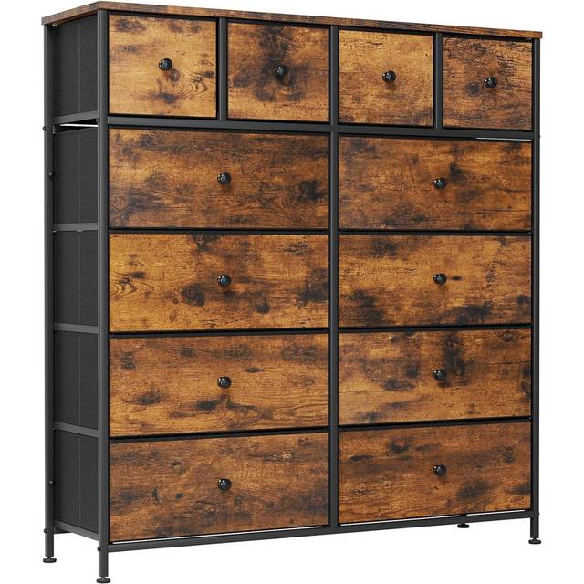 Borough Wharf Ammelie Storage Cabinet Natural 111cm H X 104cm W X 30cm D