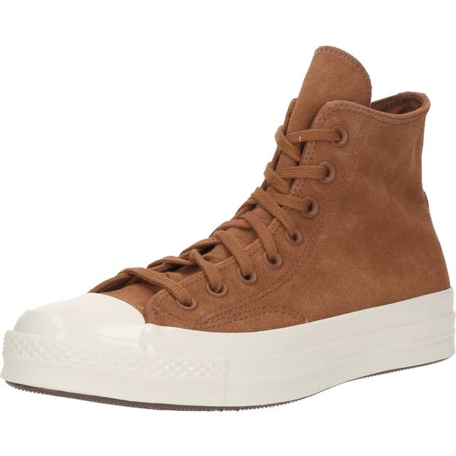 Converse – Chuck 70 - Ljusbruna sneakers med högt skaft