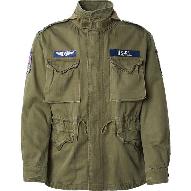 Polo Ralph Lauren for man. 710961616001 Iconic Field Jacket green (XXL), Casual, Cotton