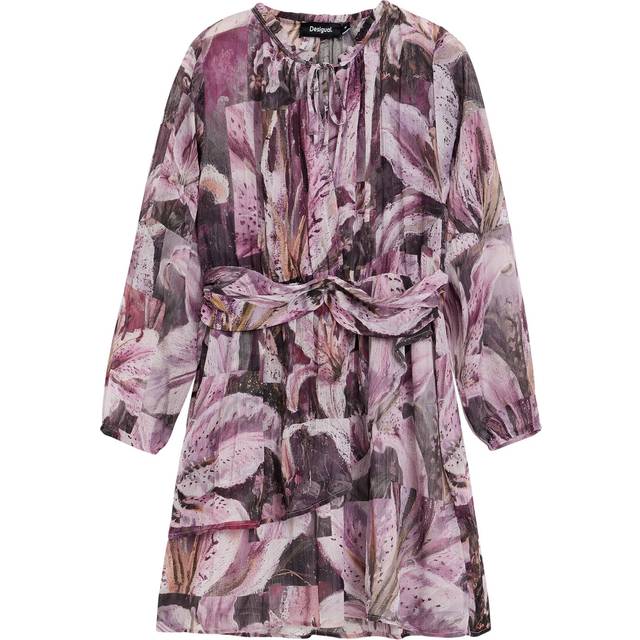Flowy orchid dress