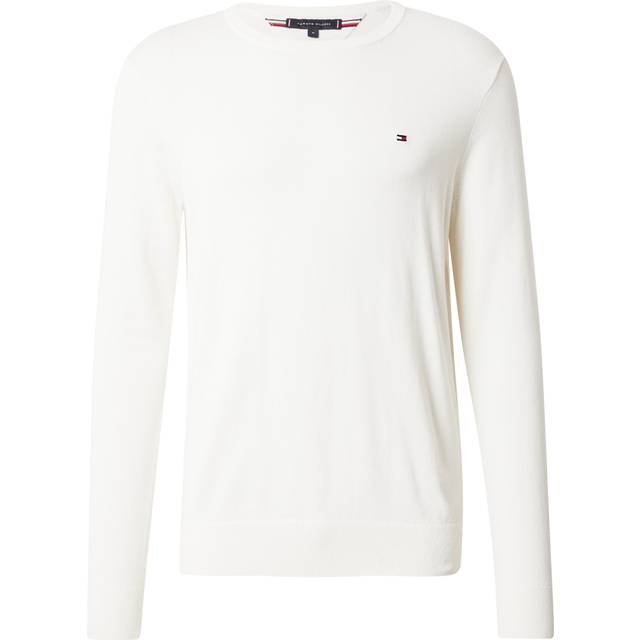 TOMMY HILFIGER Essential Ssnl Cotton Crew Neck |Vit |3XL
