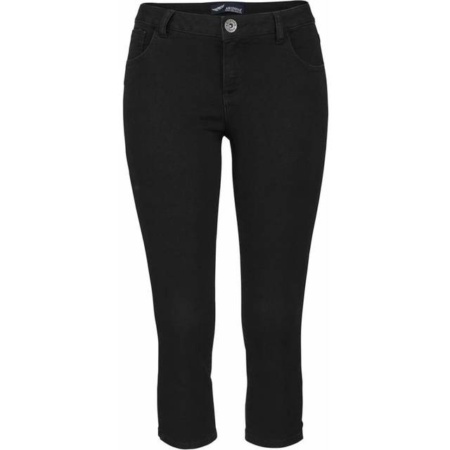 Arizona 'Ultra Stretch' Cropped Capri Jeans - Denim
