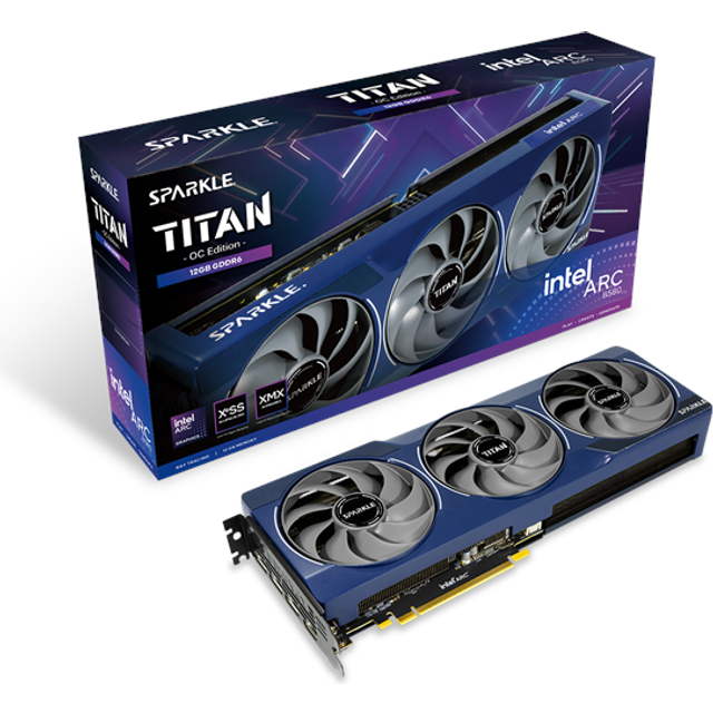 SPARKLE Arc B580 TITAN OC 12GB GDDR6