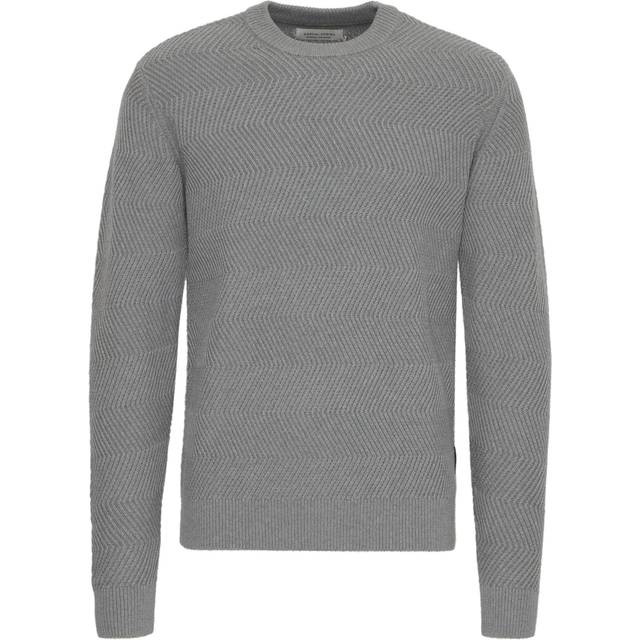 Crew neck knitted jumper Casual Friday Karl - Gris - XL