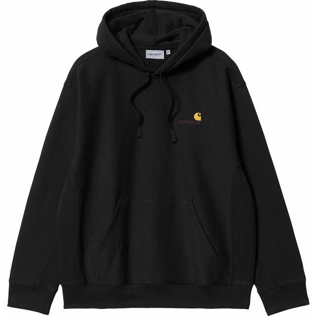 American Script cotton blend sweatshirt - CARHARTT WIP - gender_Man - Black (XL)
