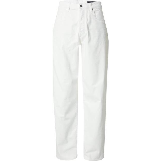 Armani Exchange for man. XM000076AF12703U0009 White baggy jeans (33), Casual, Cotton, Denim