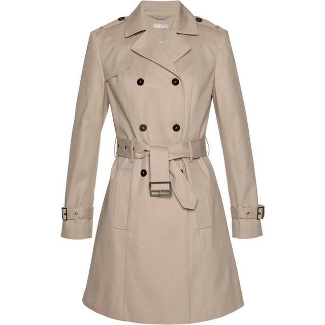 Aniston Classic Trench Coat - Beige