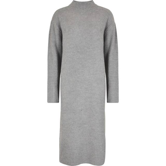Apricot Women's Grey Waffle Knit Midi Dress New Look - UK 16