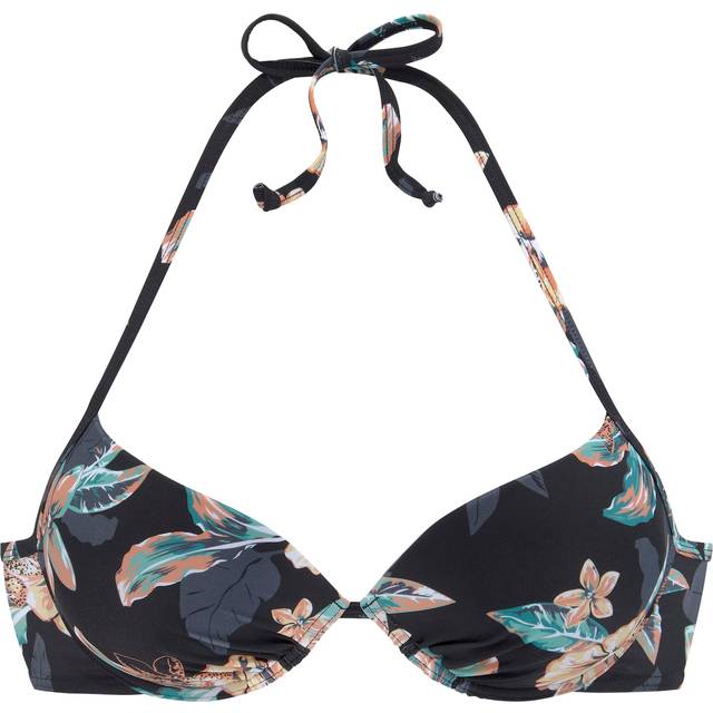 Venice Beach 'Lori' Push Up Bikini Top - Multi