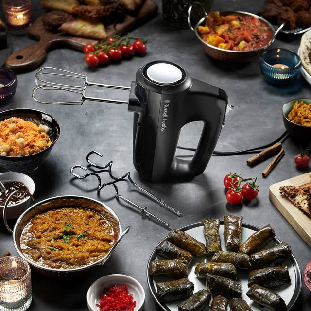 Russell Hobbs Desire Matte Black Hand Mixer 24672