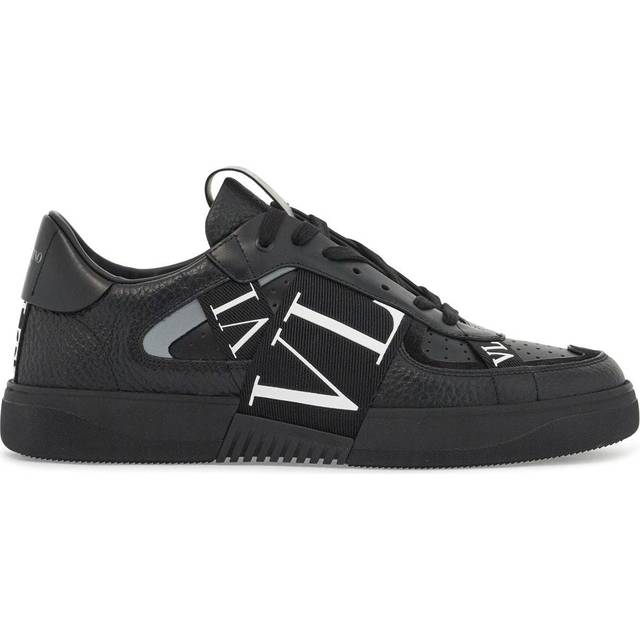 Valentino Garavani Black Low-Top Calfskin VL7N Sneakers - 0NO NERO - IT 39