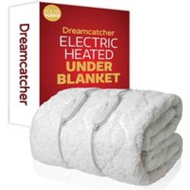 Dreamcatcher King Size Bed Fitted Fleece Electric Blanket Dual Control