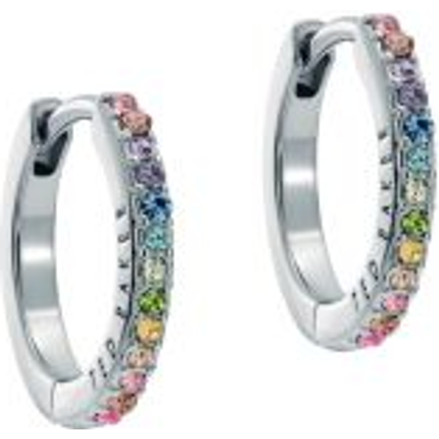 Ted Baker Heplie Crystal Hoop Earrings, Multi